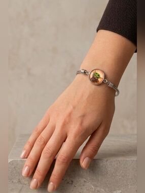 Like New Star Wars Mandalorian Baby Yoda Grogu Silver Braclet Jewlery